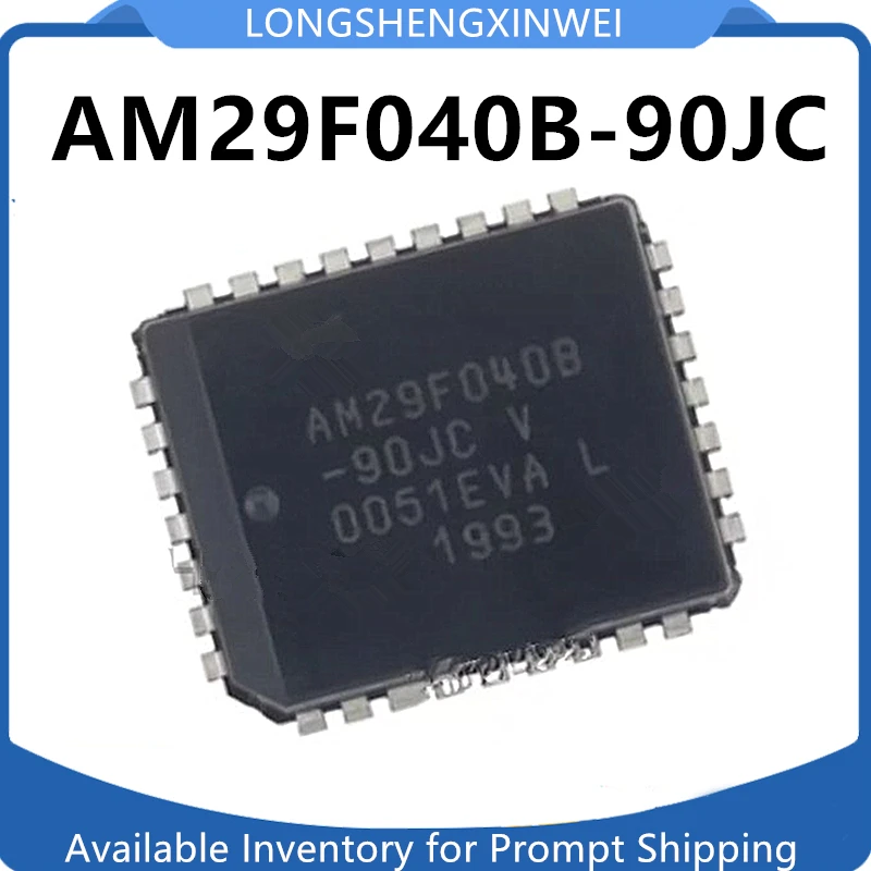 1PCS New Original AM29F040B-90JC AM29F040B Programmable Read-only Memory PLCC32