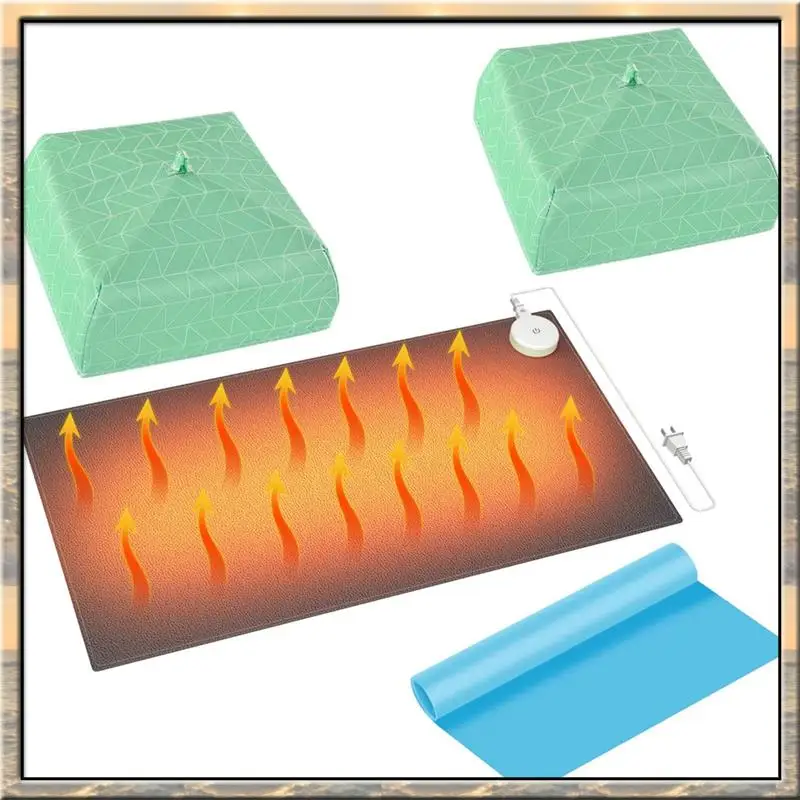 Stock Quantity 4-Hour Auto Shut-Off Fast Curing Machine For DIY Resin Projects US Plug Large Resin Heating Pad With Lid And Time