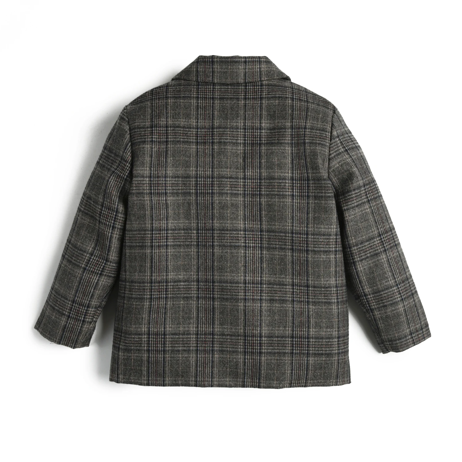 2025 Boutique Fashion Plaid Shabbos Collection Boys Coat Clothes Baby Children Plaid Blazer For Holiday Party