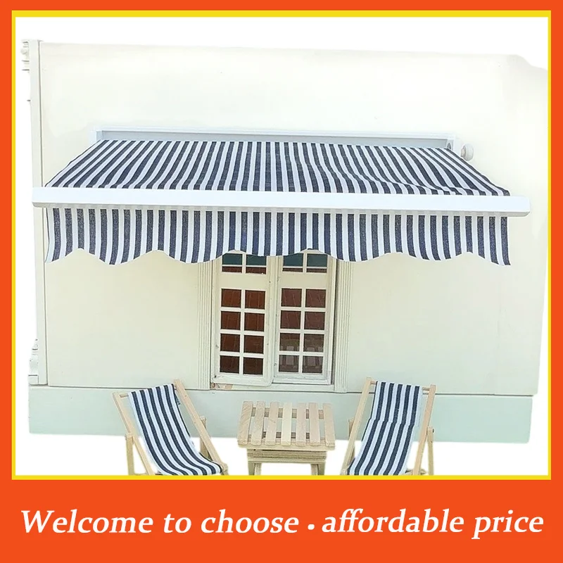Kids Outdoor Doll House - 1 Buah Dekorasi Adegan Balkon Luar