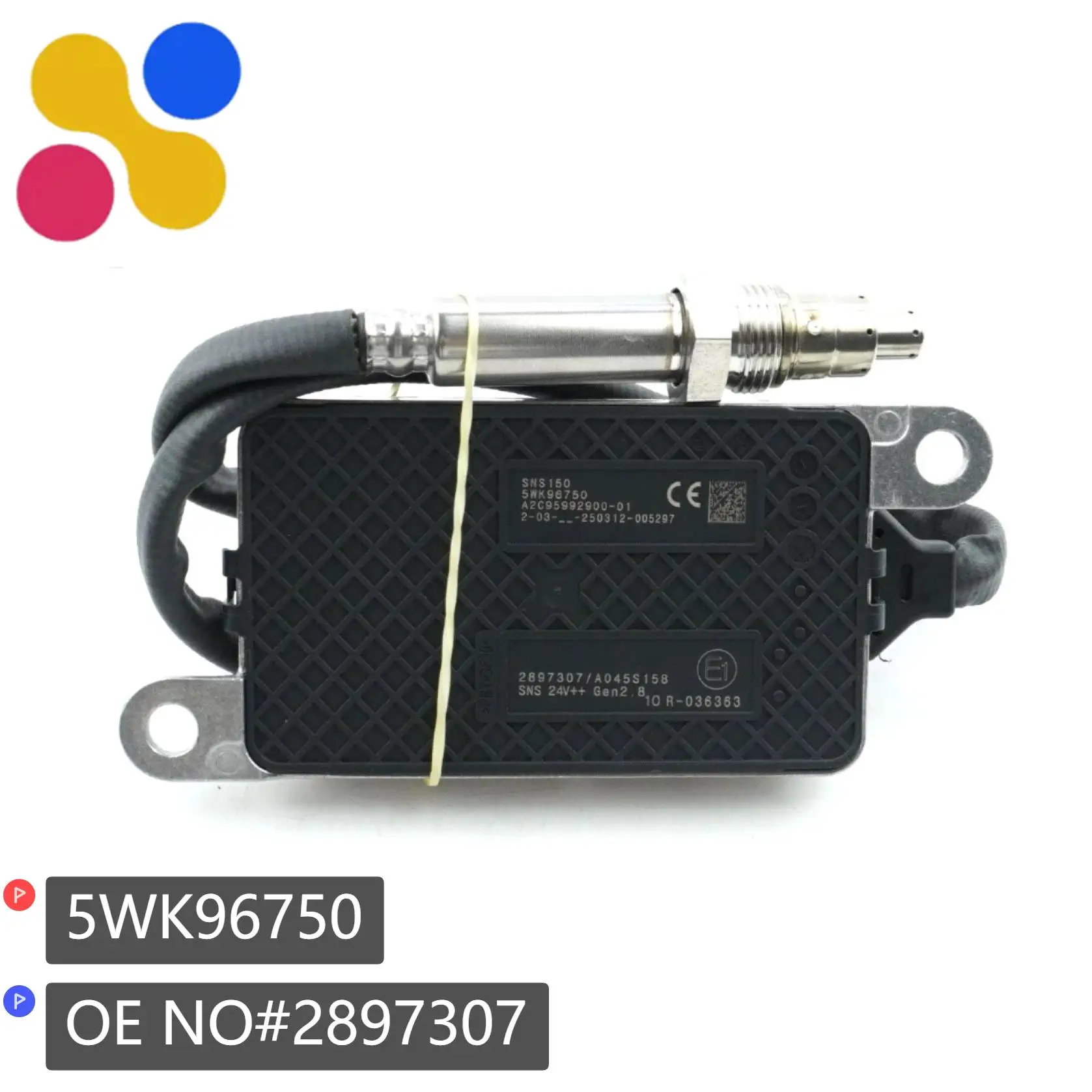 

5WK96750 2897307 NOX Sensor High Quality Nitrogen Oxide Sensor for CUMMINS Factory Direct Sales Truck Parts 24V