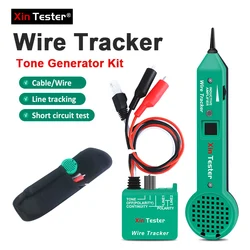 Xin Tester Tone Generator Probe Kit Wire Toner Cable Tracer High Accuracy Network Cable Jack Testers Ethernet Circuit Trace