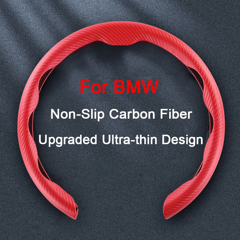 

Car Steering Wheel Cover Carbon Fiber Booster Cover For BMW F30 F31 F32 F34 F20 F21 F07 F10 1 3 5 7 Series X1 X3 G01 X4 G02 X5