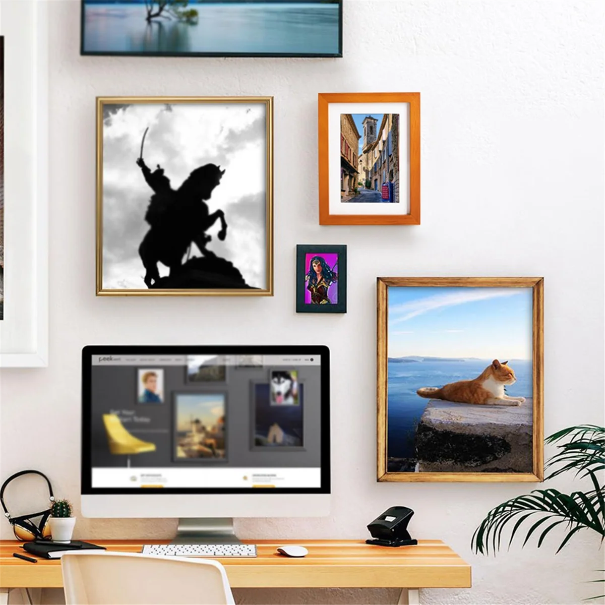 

New-Design Hidden Photo Frame Storage, Secret Compartment Storage Box, C