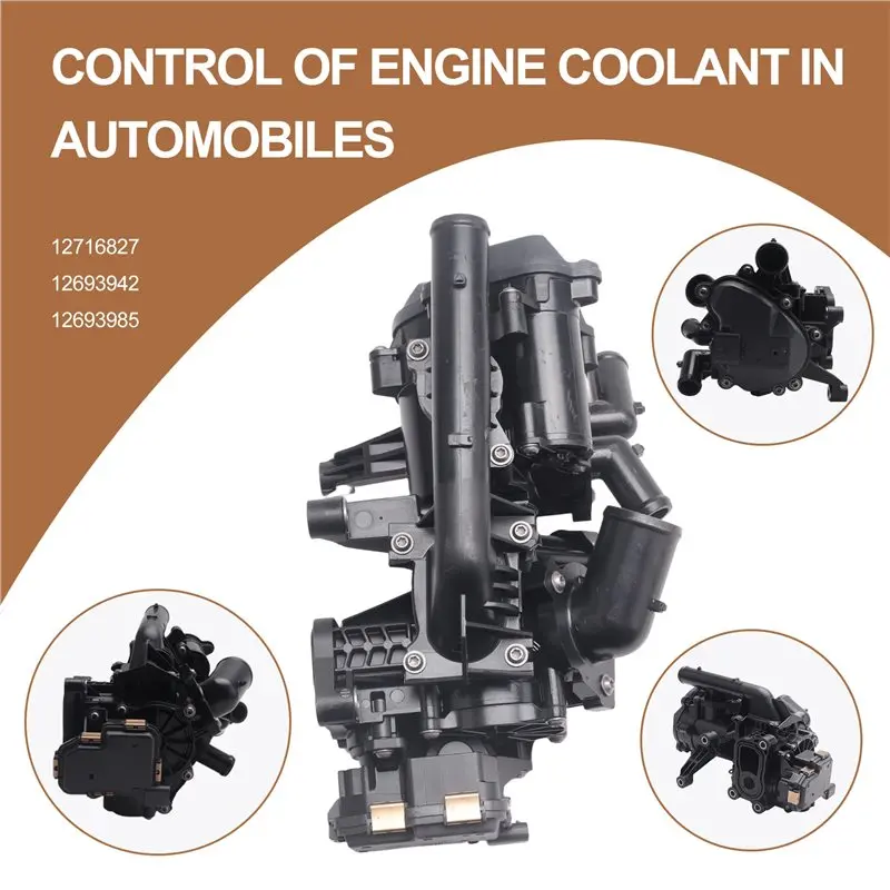 AEA6-12716827 Car Engine Coolant Flow Control Valve Assembly For Trailblazer Buick Encore GX 1.3L 2020-2024