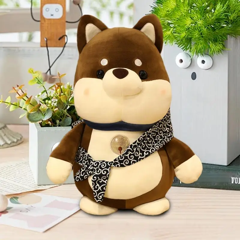 Cute Stuffed Animals Adorable Stuffed Animal Pillow Shiba Inu Plush Funny Animal Decor Pillow Plush Stuffed Animals For Children