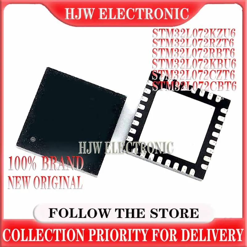 

Original Product STM32L072CZT6 STM32L072CBT6 STM32L072RBT6 STM32L072KZU6 STM32L072RZT6 STM32L072KBU6