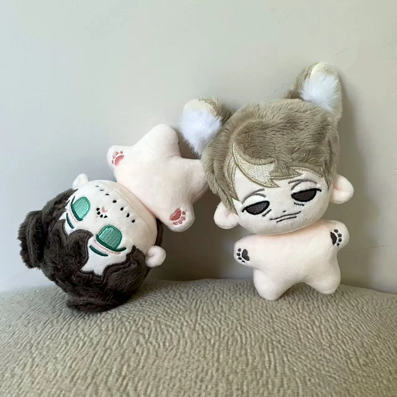 10cm Will Hannibal 만화 봉제 인형 불가사리 바디 키 체인 러블리 배낭 펜던트 팬 선물 컬렉션