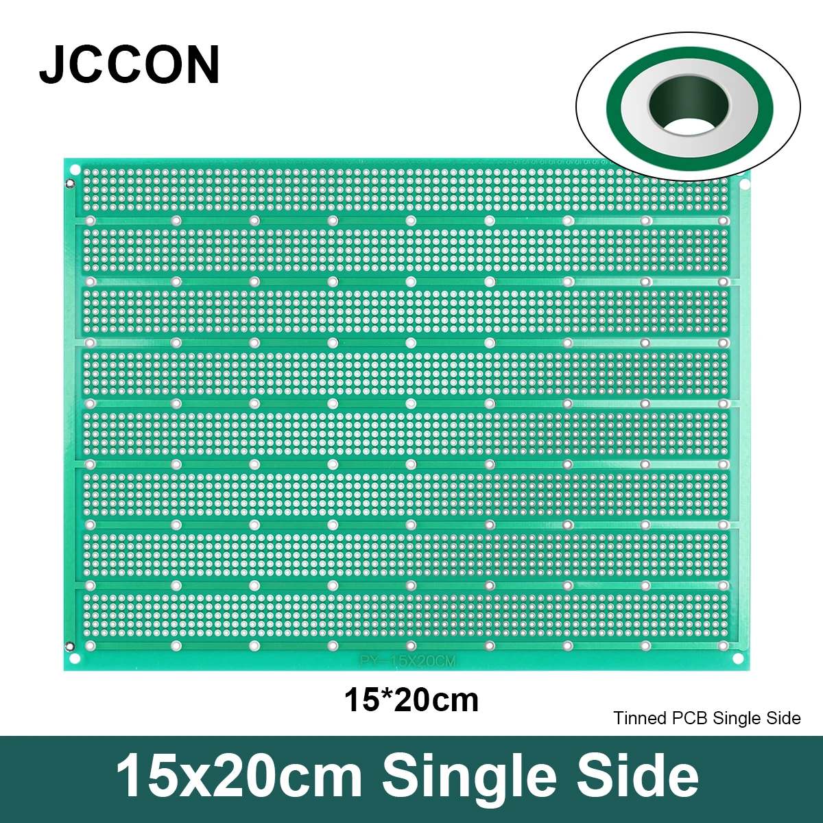 PCB Board Single Side Prototype DIY Universal Printed Circuit 15x20cm 2.54mm Pitch Protoboard Soldering Plate