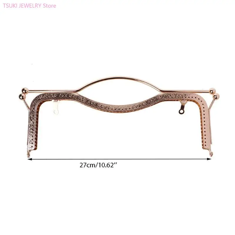 62ke 1pc torebka torebki monety Kiss camp blokad metalowy łuk ręka ręczna rzemiosło 27