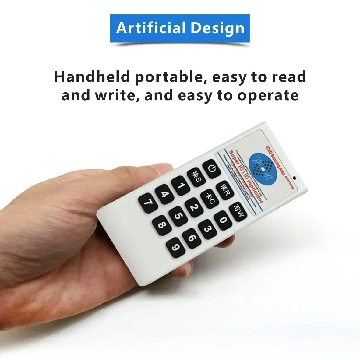 Handheld RFID Duplicator NFC Reader Access Control 125Khz T5577 Writer 13.56Mhz UID Smart Chip Card Key Cloner Programmer Copier