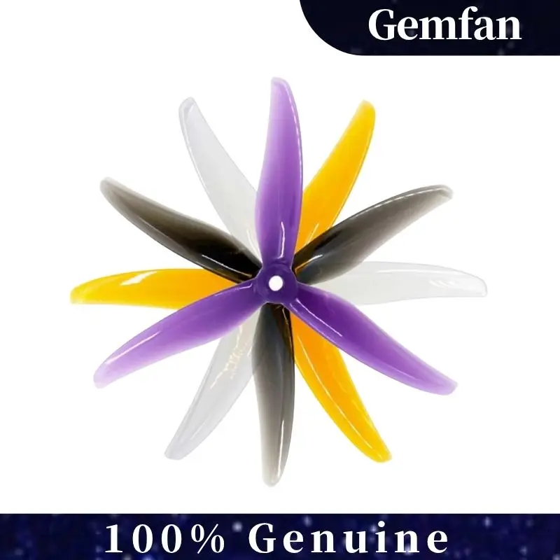 

2 пары пропеллеров Hurricane 5236, 5x3,6 с 3 лопастями по часовой стрелке против часовой стрелки для FPV дрона для фристайла, высокопроизводительный бесщеточный двигатель