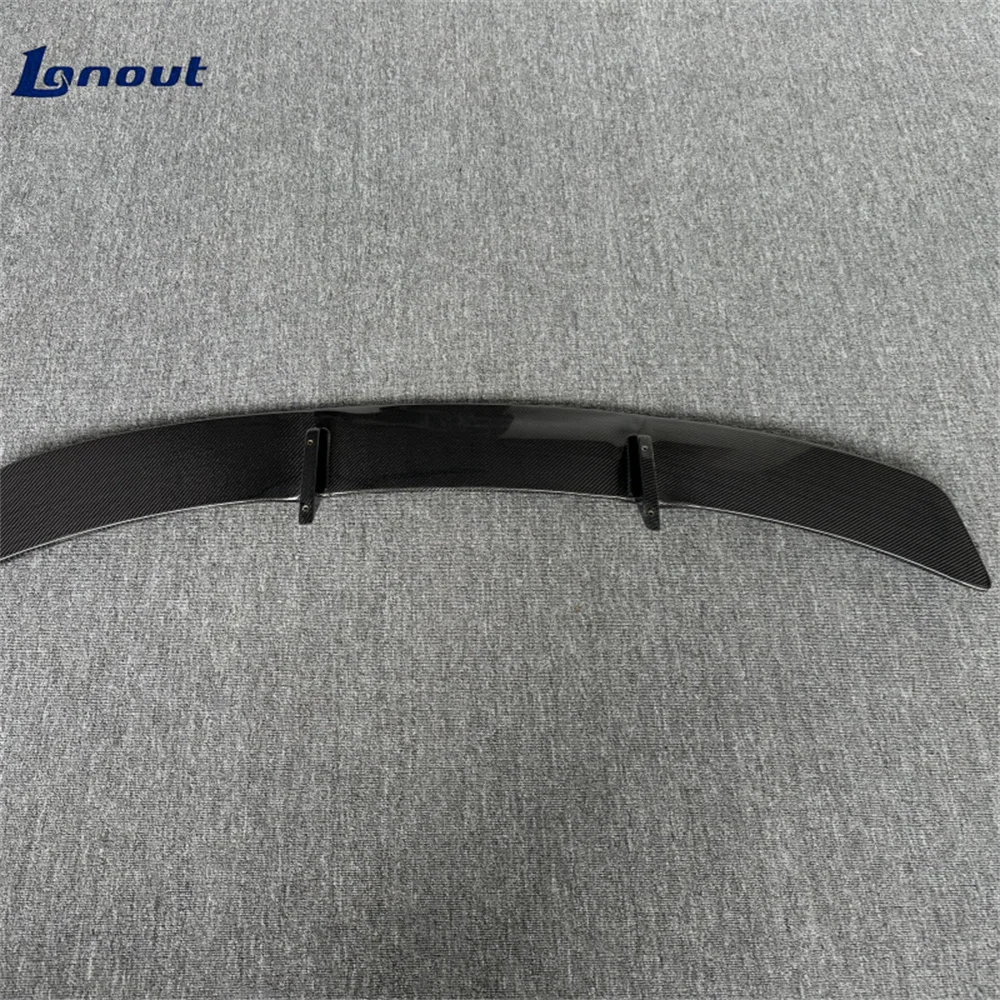 Car Tail Wing Kit for Ferrari 488GTB Modified with N Style 3k High-quality Dry Carbon Fiber Rear Spoiler Body Kit