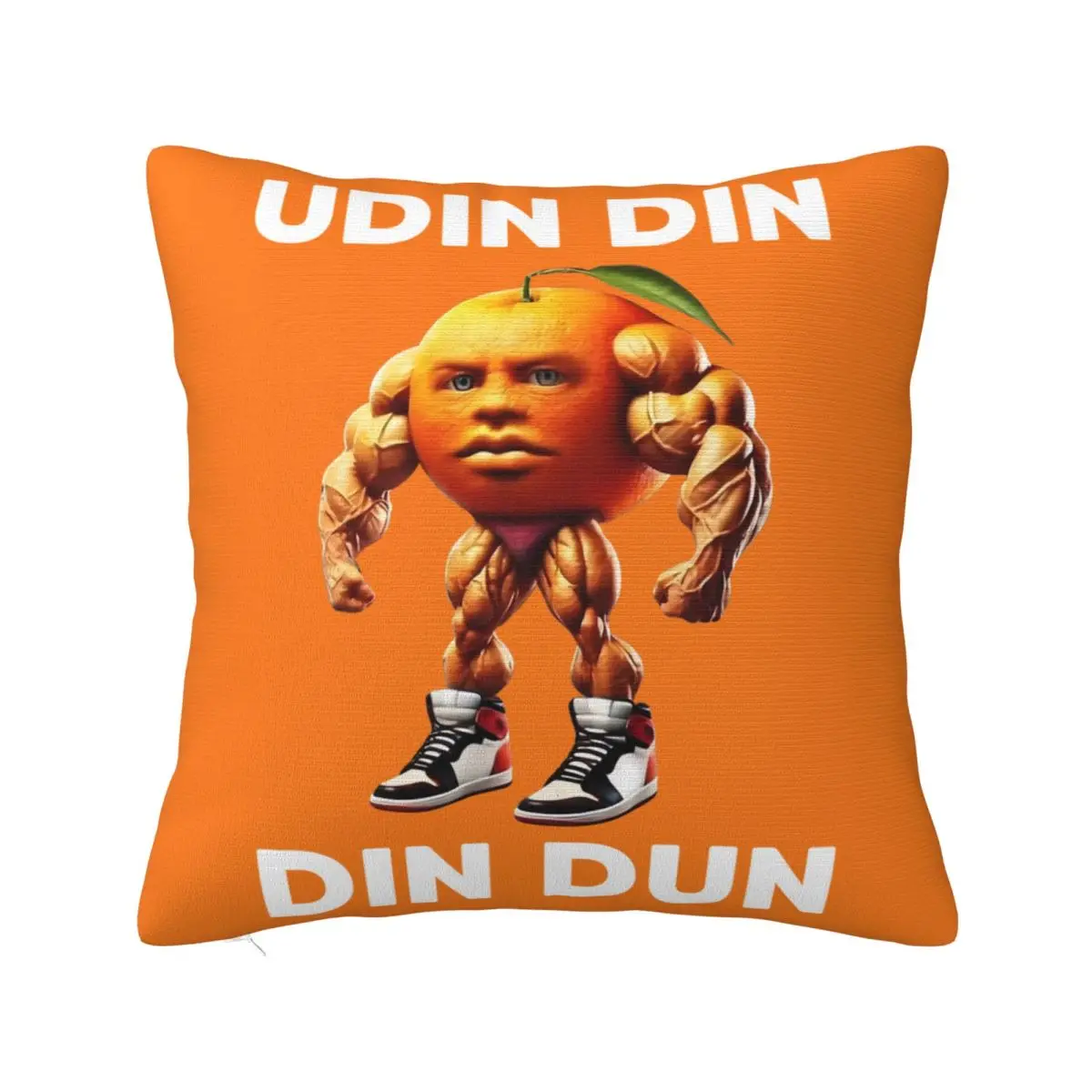 Udin Din Din Dun Udindindun italiano Brainrot Meme funda de almohada funda de cojín estampada regalo funda de almohada asiento