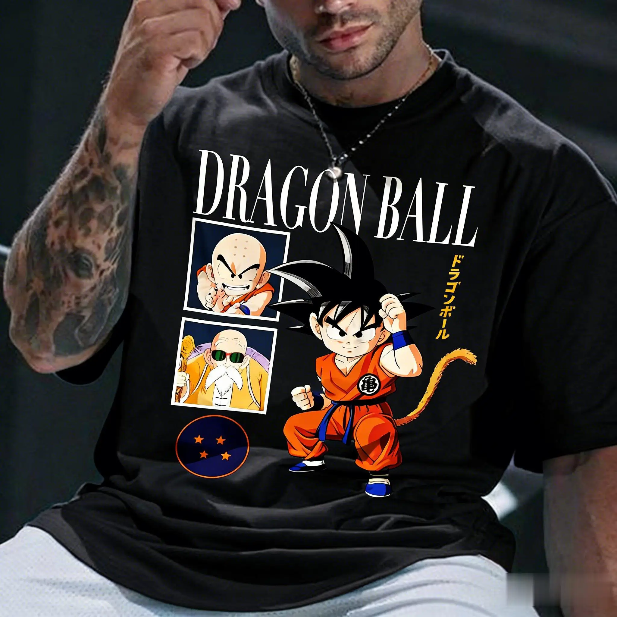 

Dragon Ball Anime T Shirt Men Women 2026 Summer Cotton Short Sleeve Tee Goku Graphic Print Casual Streetwear Tops Y2k Clothes