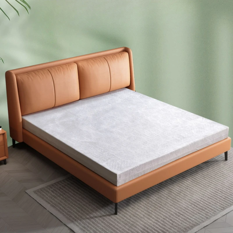 Colchón de látex grueso para dormitorio, cama doble de alta calidad, plegable, tamaño King, Tailandia