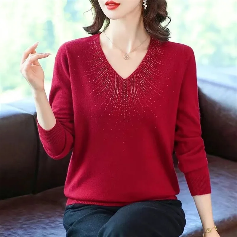 Women Sweater Winter Cashmere Turtleneck Warm Knitwear Korean Casual Solid Bottoming Shirt Fashion Knit Pullovers Brown Sweater