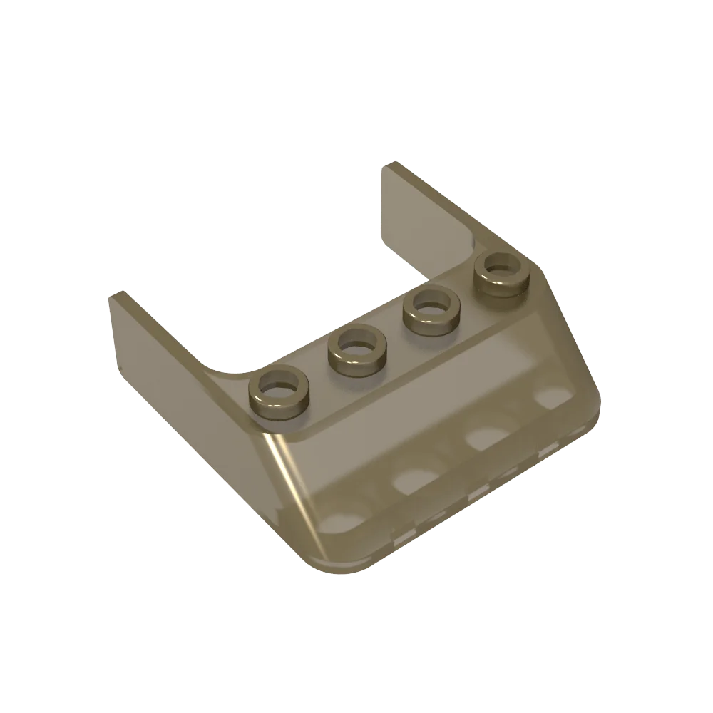 Gobricks GDS-1488 Parabrisas 4 x 4 x 1 compatible con lego 6238 bloques de construcción educativos DIY para niños técnicos