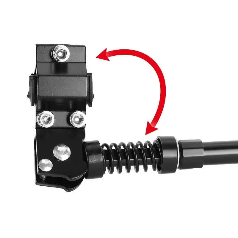1PCS Aluminum Alloy Adjustable Mountain Bike Stand, Durable Rear Support Parking Rack