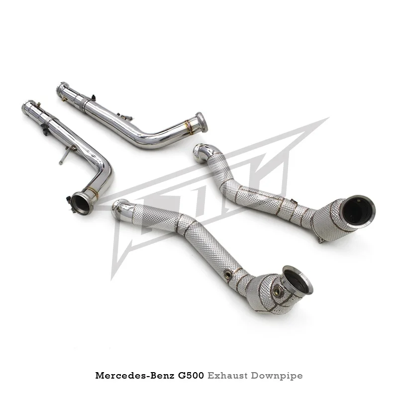  Head Section High flow Pipes Exhaust Pipes branch downpipe Exhaust Pipe with catalyst For Mercedes-Benz G500 2020-2023