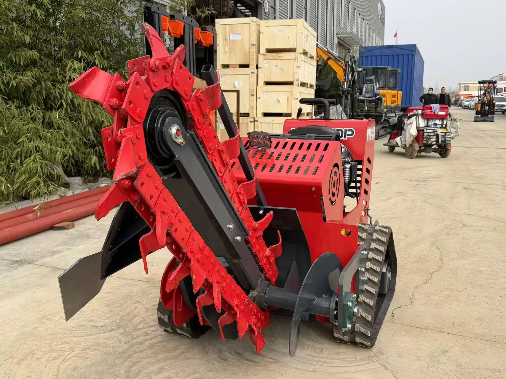 Cost-Effective Mini Farmland Trenchers With Digging Trench Machine Trench Digging Machine