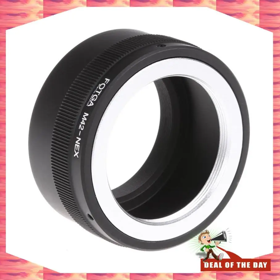 Anel adaptador Fotga M42 com entrega em 24 horas para Sony Nex E - Mount Nex Nex3 Nex5n Nex5t A7 A6000
