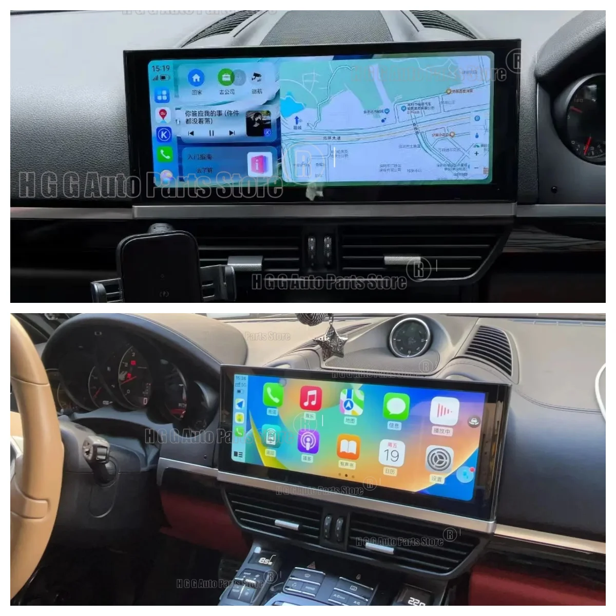 

For Porsche Cayenne 2010-2017 Stereo Car Radio 12.3inch Android Screen Multimedia Video Player Carplay GPS Navigation Head Unit