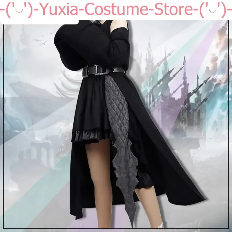 Anime Final Fantasy 14 FF14 Gaia Game Suit Elegant Dress Uniform Cosplay Costume Halloween Party Role Play Outfit S-3XL