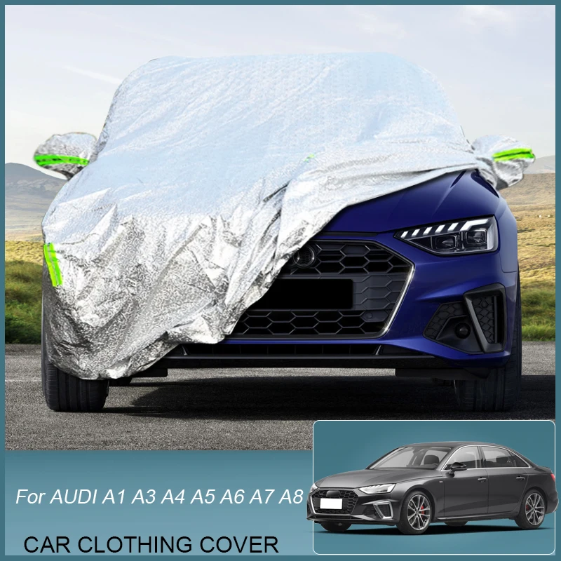 

Full Car Cover Rain Frost Snow Dust Waterproof For Audi A1 A3 A4 A5 A6 A7 A8 Hatchback Sedan Sportaback Avant Auto Accessories