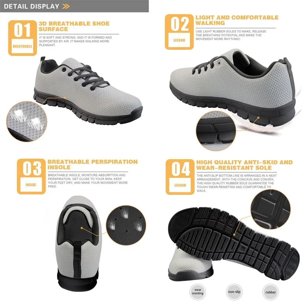 Baskets personnalisées pour hommes et femmes, chaussures de sport, Design personnalisé, texte Photo, Logo, nom, chaussures légères à lacets, cadeau unisexe