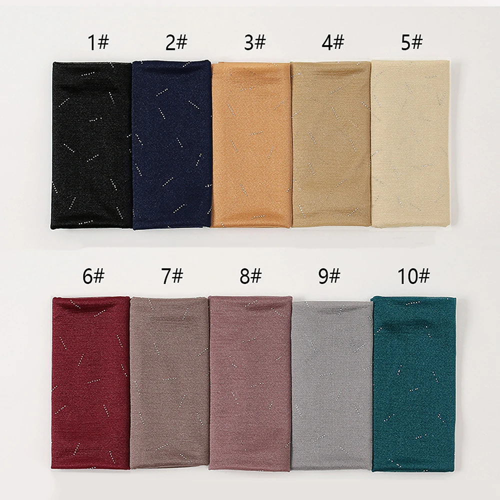 Nieuwe Effen Kleur Rayon Crinkle Moslim Hijab Katoen Tulbanden Vrouw Islamian Malaysian Hot Diamond Sjaals Wraps Ramadan Sjaal