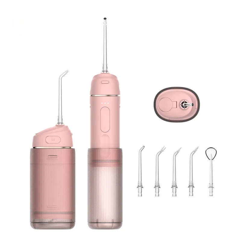 

Cordless Portable Water Flosser USB Rechargeable Oral Irrigator with Quiet Pump and IPX7 Waterproof Design