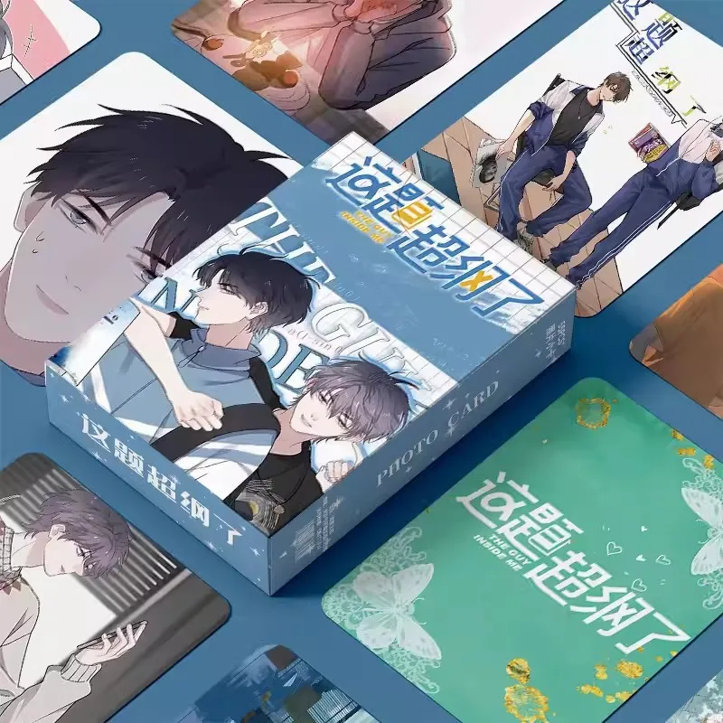 55 шт./компл. марень внутри меня лазерная маленькая карта Шао Чжан и Сю Шэн голографические фотокарточки