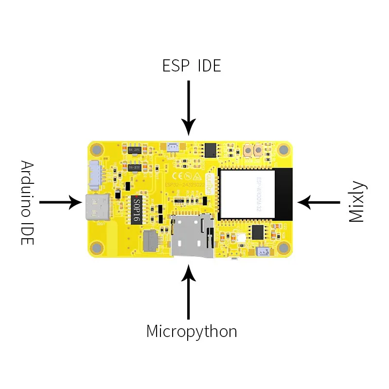 Carte de développement ESP32 avec écran LCD, technologie compatible Bluetooth, Wi-Fi, puzzles Lvgl, Itor pour ArduISA, 240x2.2, 320 pouces