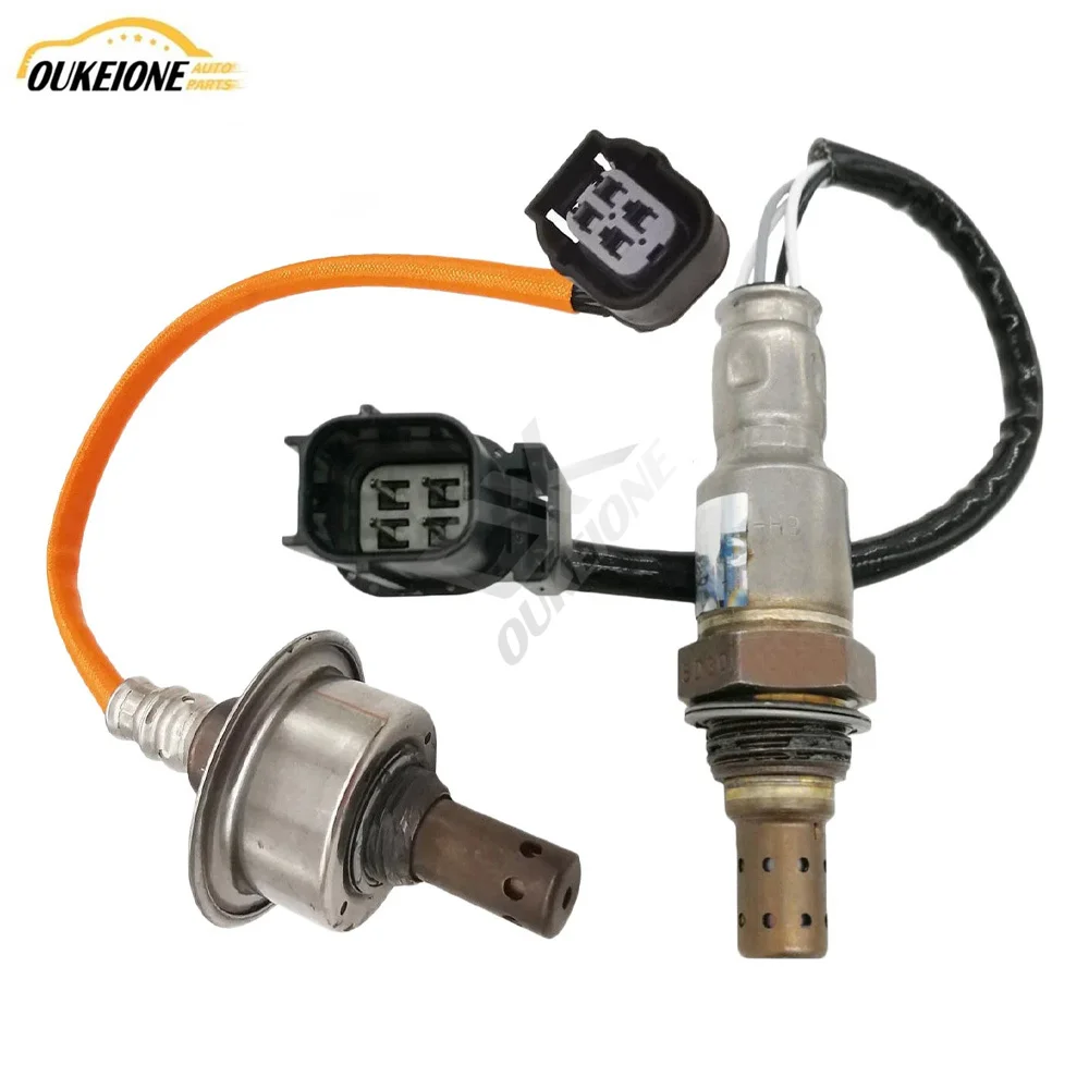 สำหรับรถยนต์ฮอนด้า ซีวิค 1.8 ลิตร ปี 2007 2008 2009 2010 2011 เซ็นเซอร์ออกซิเจนแลมบ์ดา เซ็นเซอร์ด้านบนและด้านล่าง หมายเลขอะไหล่ 1 2 234-9124 234-4350 อะไหล่รถยนต์