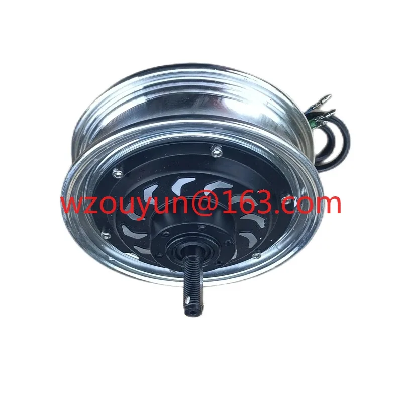 Roda elétrica de 10 polegadas, tração frontal elétrica com freio a disco, carro para deficientes, cadeira de rodas dianteira, trator