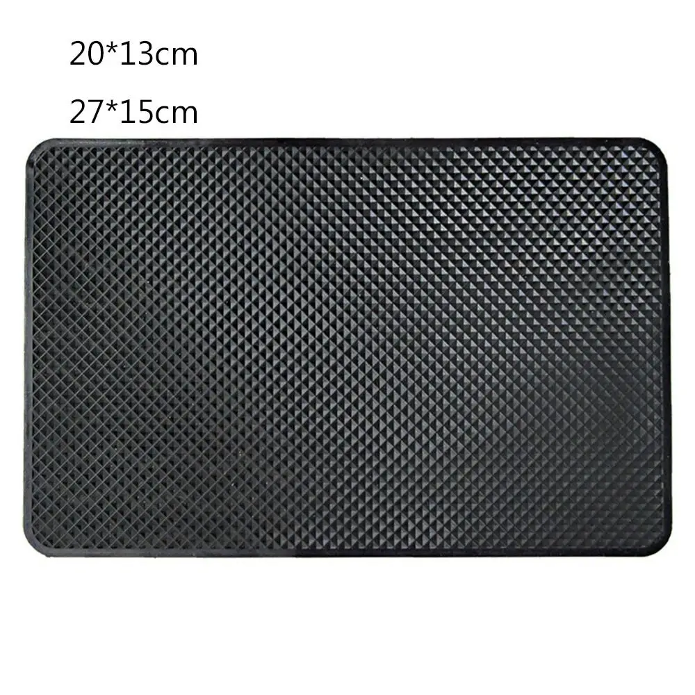 Car Dashboard Mat Pad Non-slip Rubber Mount Holder Mobile Phone Stand Anti Slip Keys Pad Large Car Interior Accessories