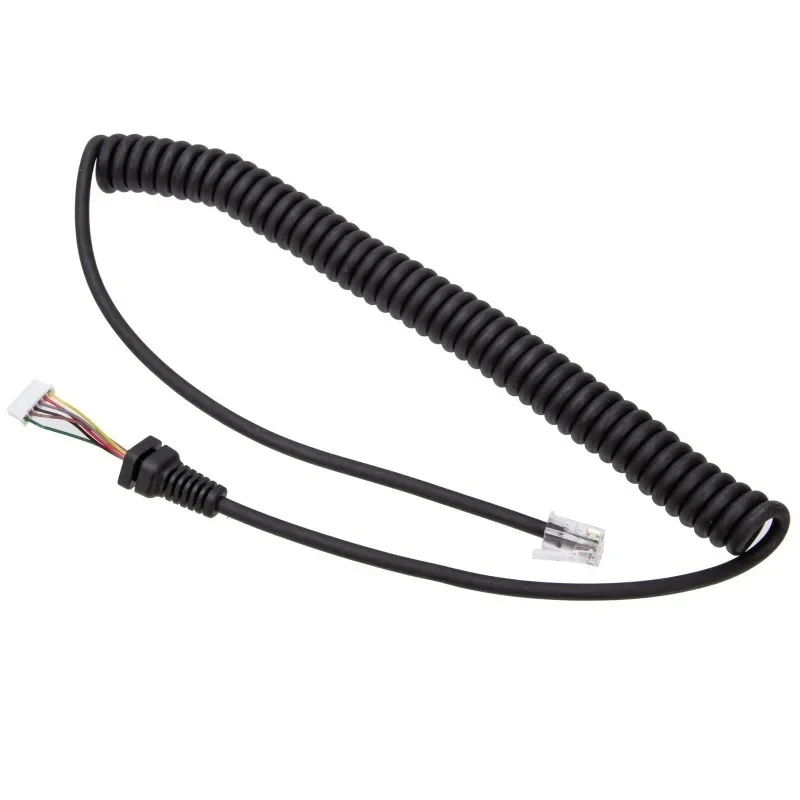 Speaker Mic Cable Cord Wire for Yaesu, MH-48A6J, MH-42B6J, Microphone for FT-7800, FT-8800, FT-8900, FT-8900R, Car Radio,, MH-48