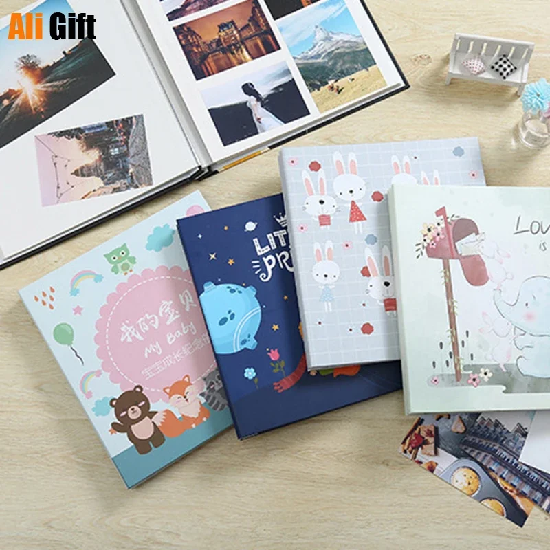 18 12  Inch Self-adhesive Film Diy Handmade Album Romantic Couple Family Baby Growth Creative Wooden Cover Photocard Sticky Type
