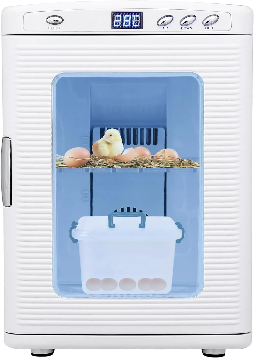 

Digital Reptile Incubator with Intelligent Temperature Control 10–60°C, Portable Chicken Quail Turtle Egg Hatching Incubator