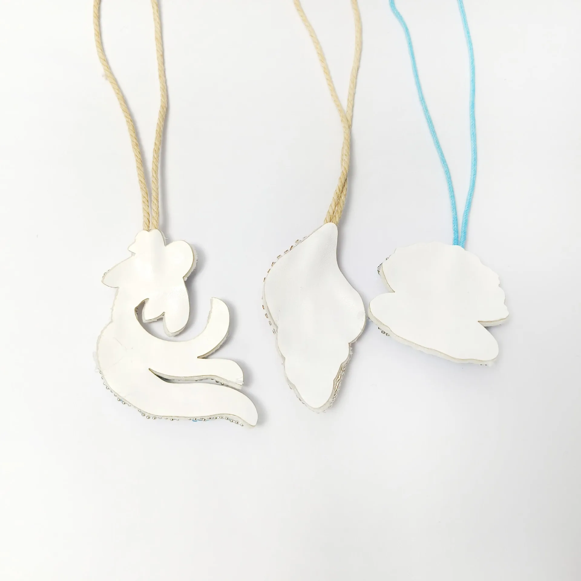 ثلاثية الأبعاد اليدوية الديكور زين التصحيح حجر الراين البحر الحصان نجم البحر معلقة حبل بقع كريستال حقيبة الحبل التصحيح الملحقات