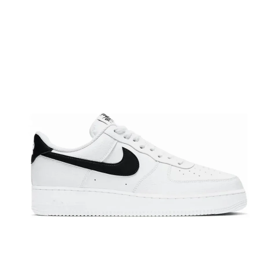 Nike-zapatillas Nike Air Force 1 Low \'07 para mujer, zapatos de Skateboarding Unisex AF1, color blanco puro, estilo Retro clásico, DD8959-100