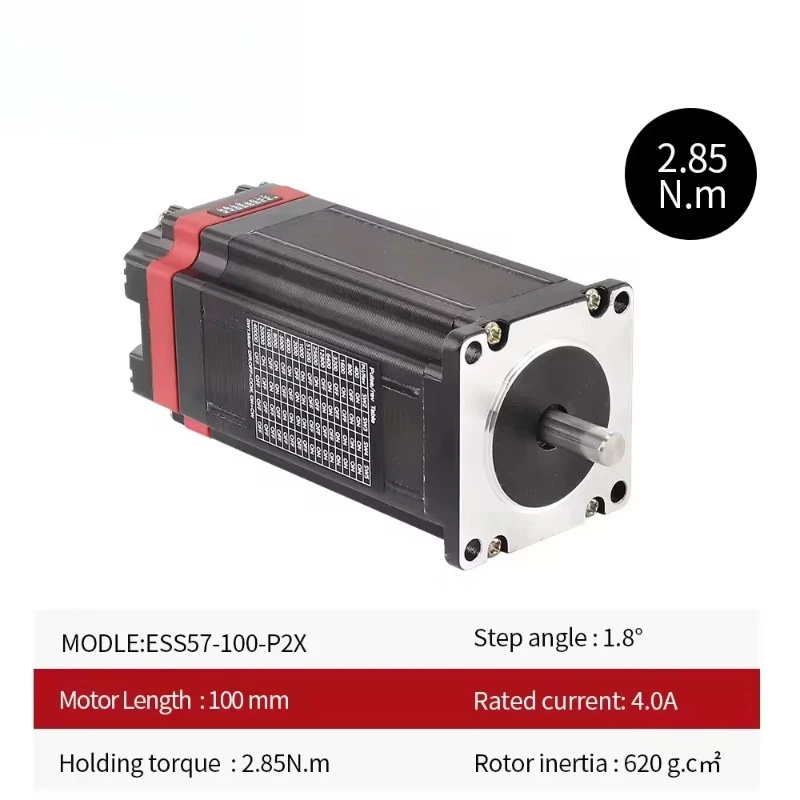 Drive Servo Motor Integrated Machine 4-Leads 4.0a 2.85n.M 100mm Nema23 Stepper Motor for 3D Printer Cnc