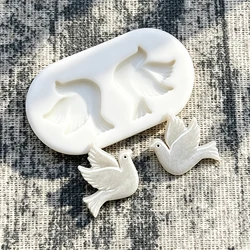 Dove Silicone Cake Baking Mold Sugarcraft Chocolate Cupcake Resin Tools Fondant Decorating Tools