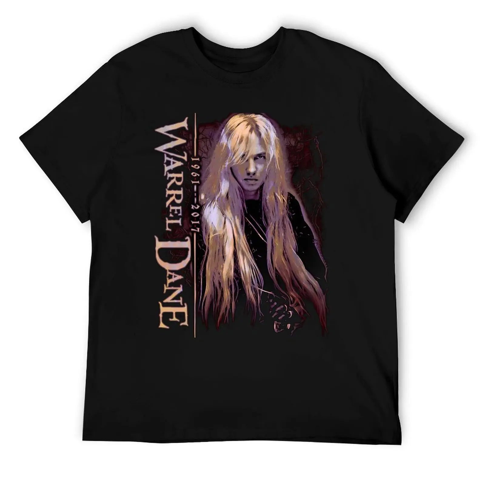 

Warrel Dane Tribute (black shirt) T-Shirt cotton tshirt 100% funny t shirts dark humor T-Shirt
