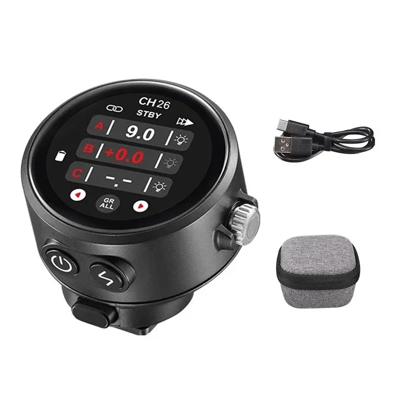 Jinbei TR-Q8 ttl hss controlador de gatilho de flash sem fio com tela lcd para canon nikon sony fuji panasonic olympus câmera