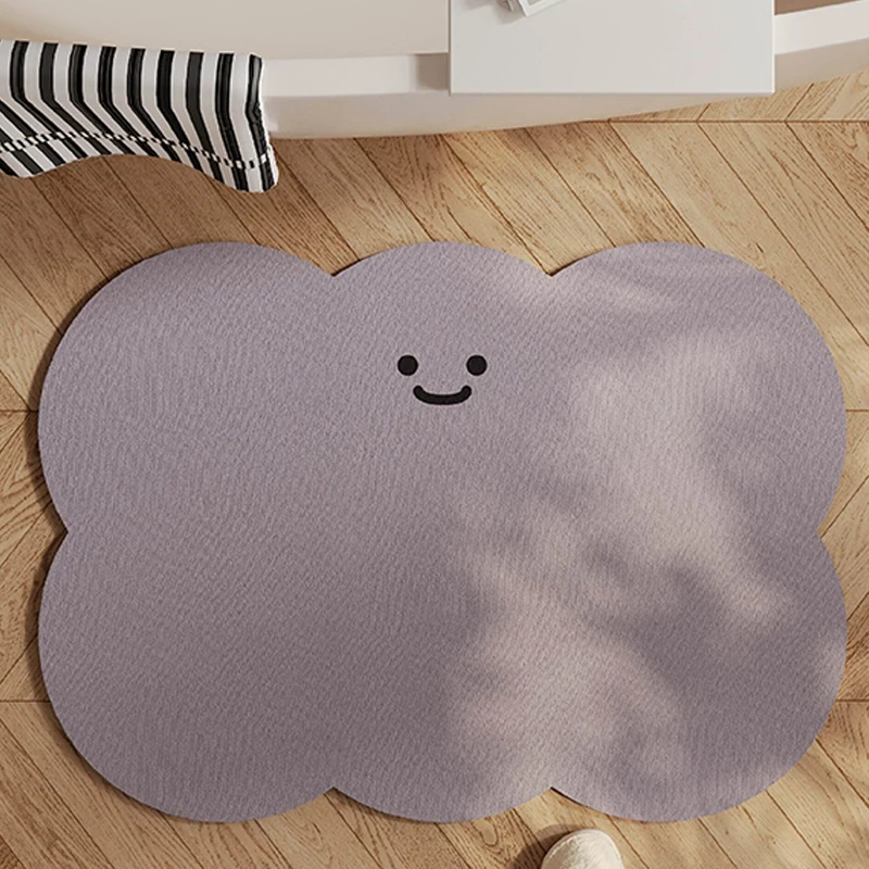 Irregular Shape Bathroom Mat Anti-slip Toilet Floor Mats Diatom Mud Absorbent Quick-drying Carpet Bath Rugs 카페트 러그 Alfombra Baño