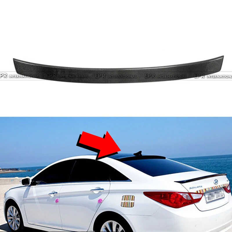 

suitable for Hyundai 9th Gen Sonata LF Rear Window Spoiler Roof Wing