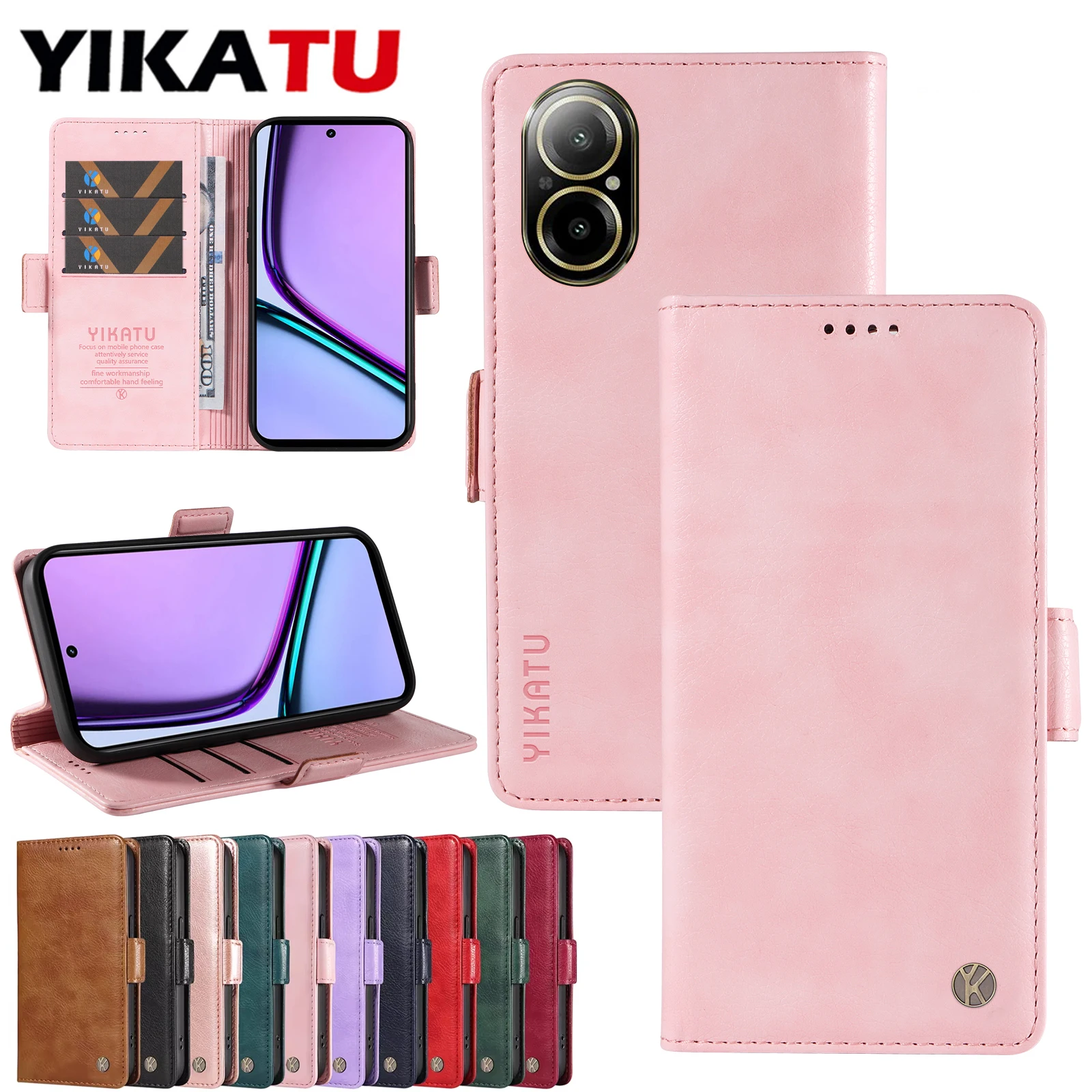 

Magnetic Wallet Leather Case For OPPO Reno 7 Lite 6 Z 5 F 4 Z Find F25 F23 F19 F17 K12X K10 X8 X9 Pro X5 Lite X3 F31 Phone Coque