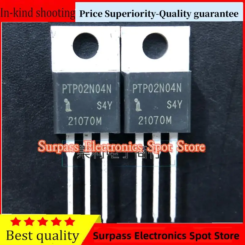 10PCS-100PCS  PTP02N04N  MOS N TO-220 40V 280A  Price Superiority-Quality guarantee